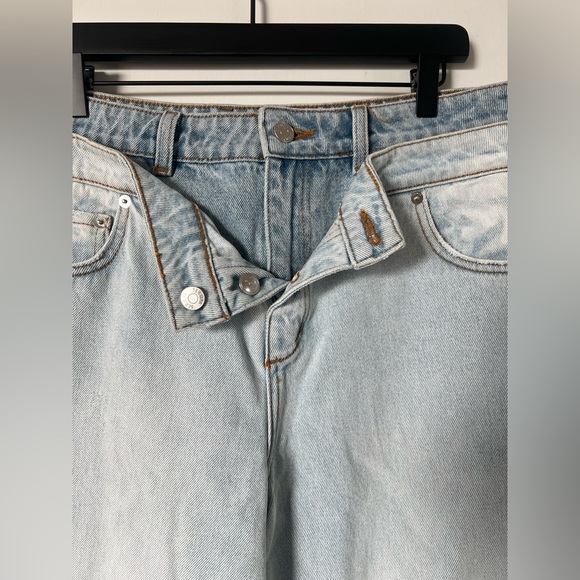 SER.O.YA Saphira Double Waistband Wide Leg Jeans in Skylight NWT - Picture 13 of 16